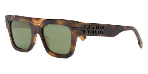 fendi fe400781|Fendi® FE40078I Geometric Sunglasses .